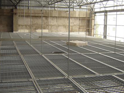 钢格板吊顶案例