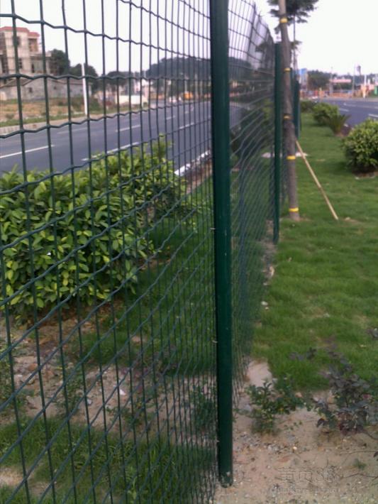 绿色公路护栏网